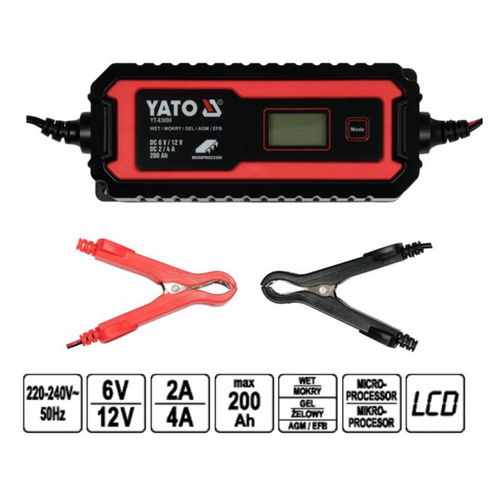 ΦΟΡΤΙΣΤΗΣ ΣΥΝΤΗΡΗΤΗΣ ΜΠΑΤΑΡΙΩΝ 200ΑH ΥΤ-83000