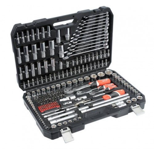 ΚΑΡΥΔΑΚΙΑ ΚΑΣΕΤΙΝΑ CrV 1/2-3/8-1/4 216ΤΕΜ ΥΤ-38841