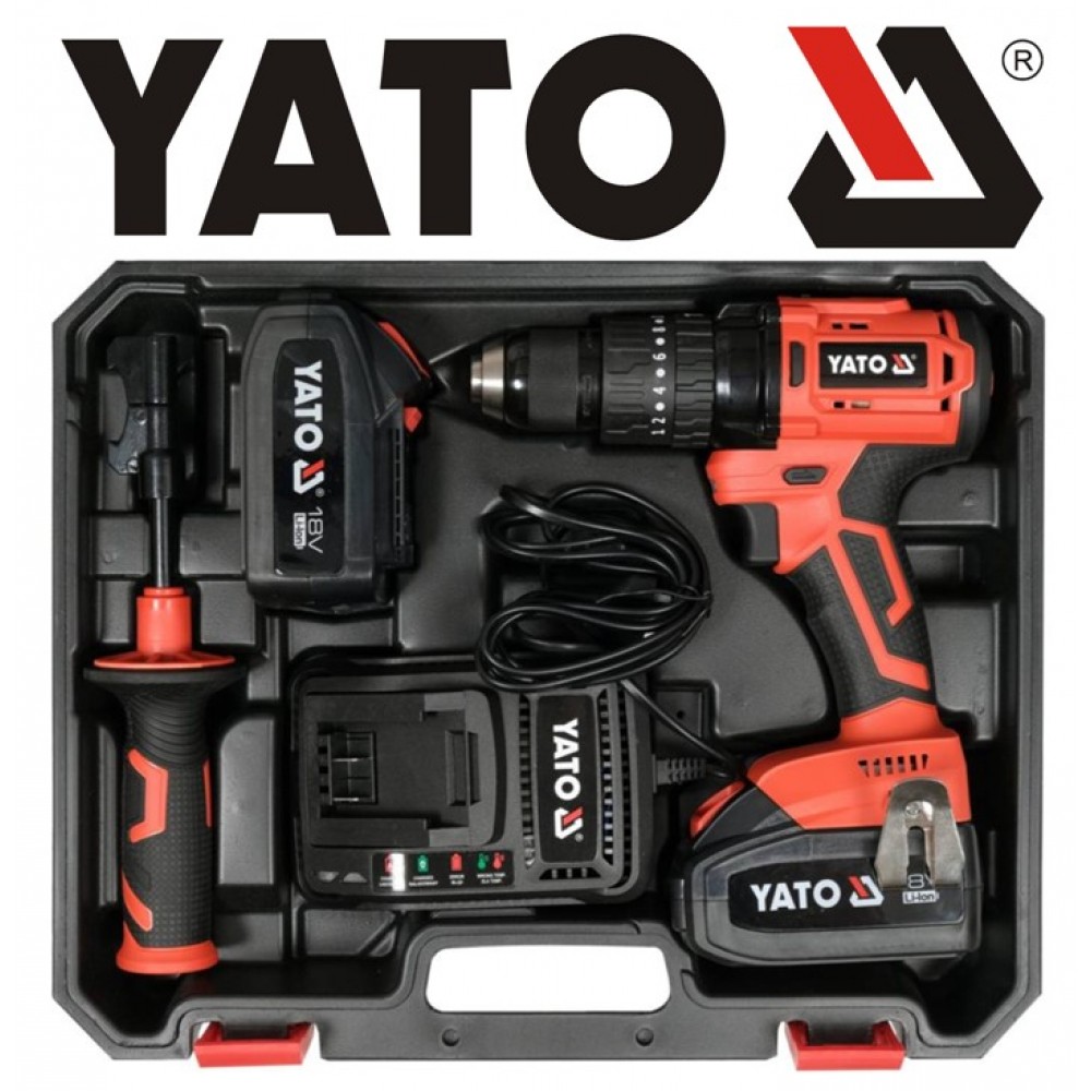 ΔΡΑΠΑΝΟΚΑΤΣΑΒΙΔΟ ΜΠΑΤΑΡΙΑΣ18V BRUSHLESS 75Nm 2X3Ah YT-82791