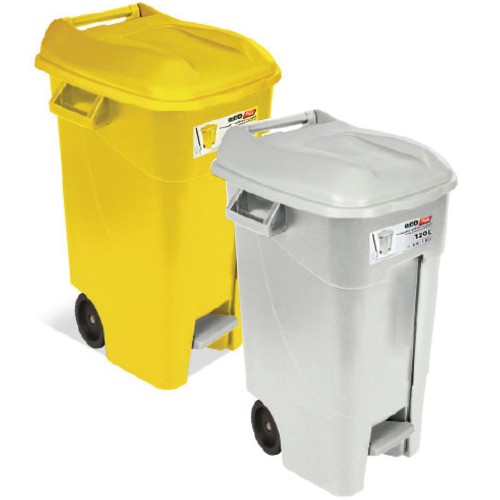 TAYG ECO ΚΑΔΟΣ 120 ΛΙΤΡΩΝ ΜΕ ΠΕΝΤΑΛ ΚΑΙ ΡΟΔΕΣ - MΠΛΕ-ΧΡΩΜΑ