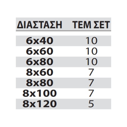 ΒΥΣΜΑ HelixSmart ΝΑΥΛΟΝ ΚΑΡΦΩΤΟ 8ΜΜ BLISTER - 100.0MM-ΜΗΚΟΣ