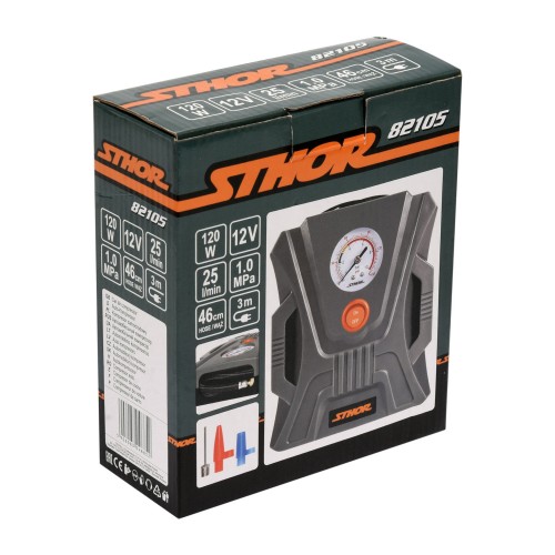 ΚΟΜΠΡΕΣΕΡ ΑΕΡΟΣ ΑΥΤΟΚΙΝΗΤΟΥ 12V 120W 150PSI 82105 STHOR