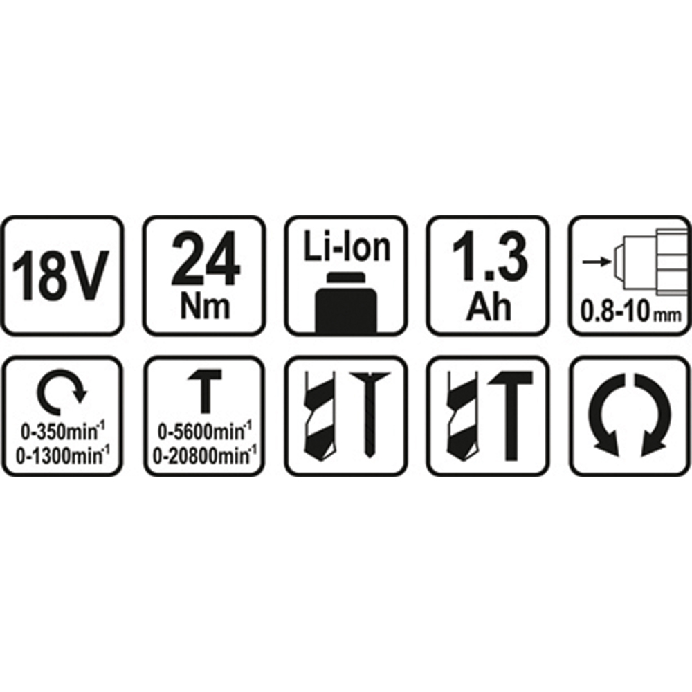 ΚΡΟΥΣΤΙΚΟ ΔΡΑΠΑΝΟΚΑΤΣΑΒΙΔΟ 18V 1.3Ah STHOR 78974