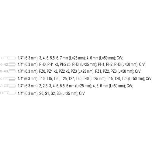 ΜYTΕΣ ΣΕΤ 56ΤΜΧ STHOR 66310