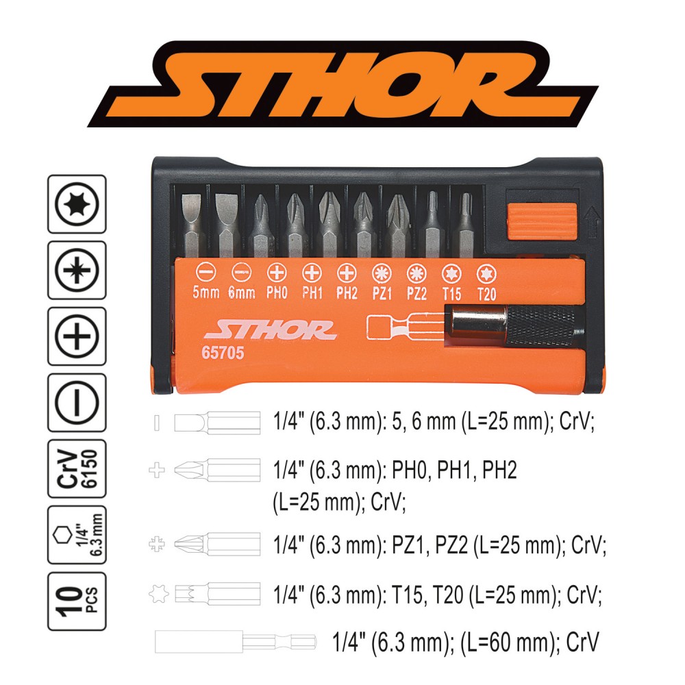ΜYTΕΣ ΣΕΤ 10ΤΜΧ STHOR 65705