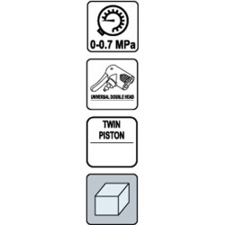 ΤΡΟΜΠΑ ΠΟΔΙΟΥ ΔΙΠΛΗ VOREL 82015