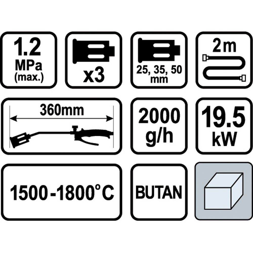 ΦΛΟΓΙΣΤΡΟ ΠΙΣΣΑΣ 25-35-50CM VOREL 73340