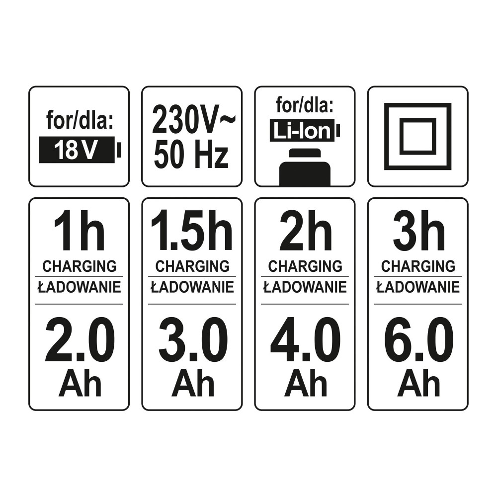ΦΟΡΤΙΣΤΗΣ ΔΙΠΛΟΣ 18V YT-82849