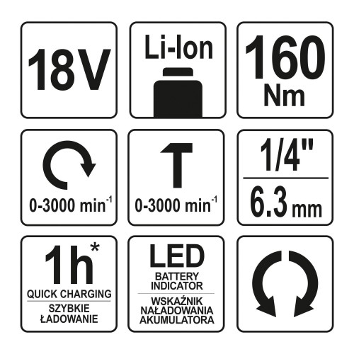 ΠΑΛΜΙΚΟ ΚΑΤΣΑΒΙΔΙ 18V SOLO YT-82801