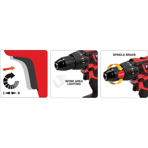 ΔΡΑΠΑΝΟΚΑΤΣΑΒΙΔΟ ΚΡΟΥΣΤΙΚΟ 18V 1Χ2Αh YT-82788