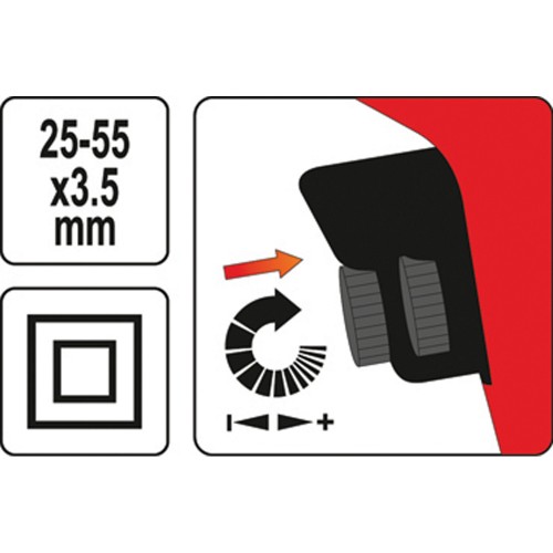 ΚΑΤΣΑΒΙΔΙΕΡΑ ΓΥΨΟΣΑΝΙΔΑΣ 550 W YATO YT-82071