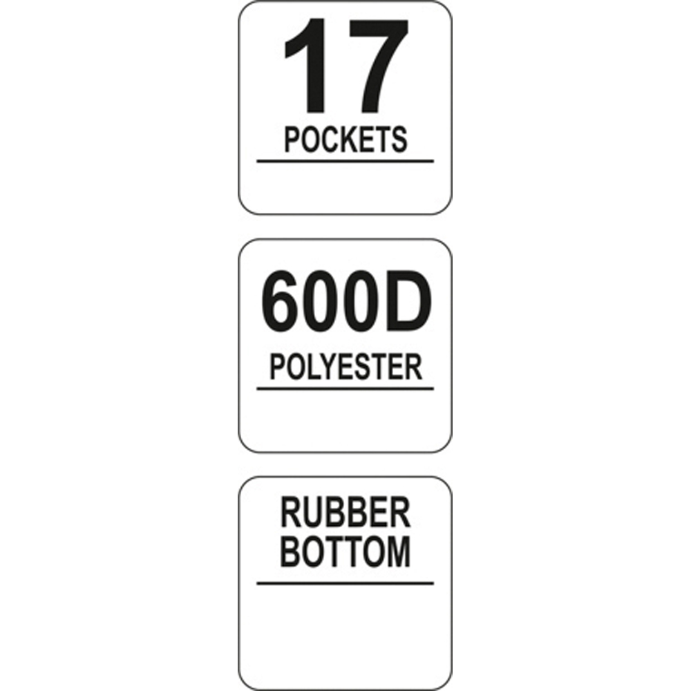 ΕΡΓΑΛΕΙΟΘΗΚΗ ΤΣΑΝΤΑ 15¨ YT-74360