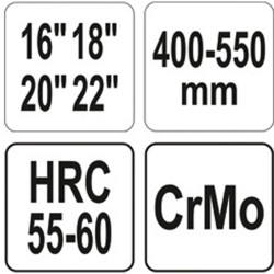 ΚΛΕΙΔΙ STILSON ΤΗΛ/ΚO 400-550ΜΜ YT-22257
