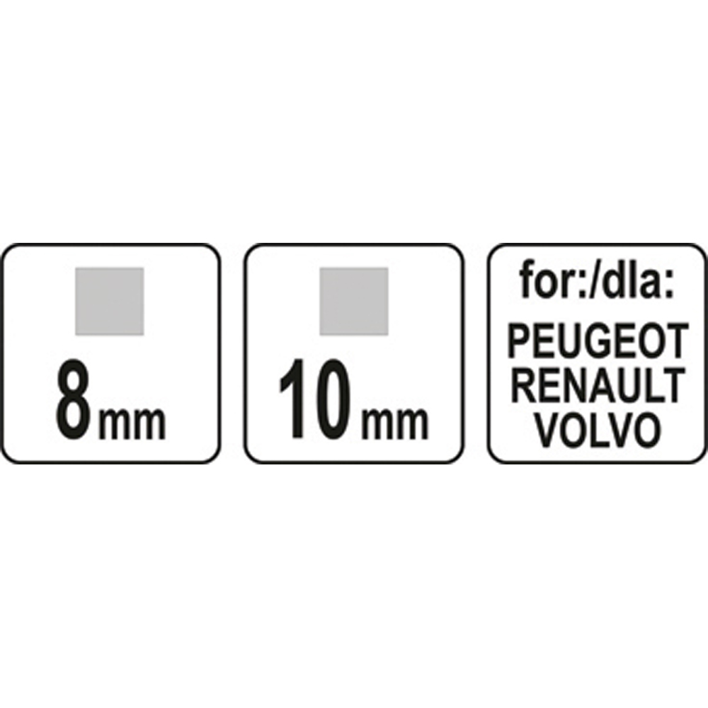 ΚΛΕΙΔΙ ΤΑΠΑΣ ΛΑΔΙΟΥ 8Χ10ΜΜ YT-05995