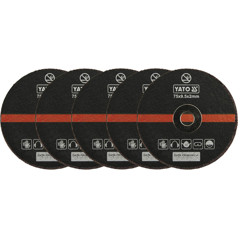 ΔΙΣΚΟΙ ΚΟΠΗΣ ΜΕΤΑΛΛΟΥ ΣΕΤ 75ΜΜ YT-0994