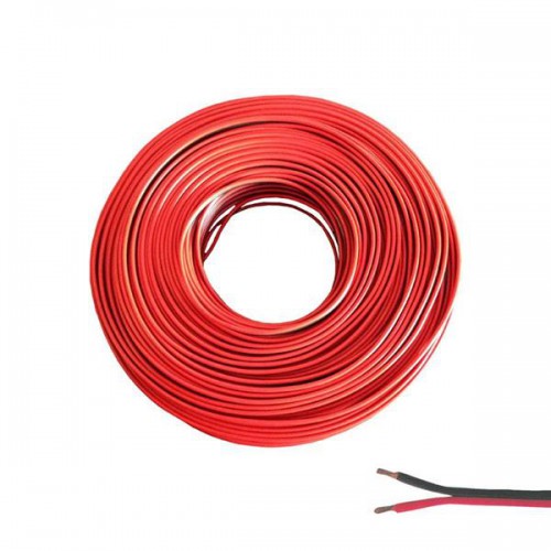 ΚΑΛΩΔΙΑ ΗΧΕΙΩΝ ΜΑΥΡΟ-ΚΟΚΚΙΝΟ 2Χ1.5mm