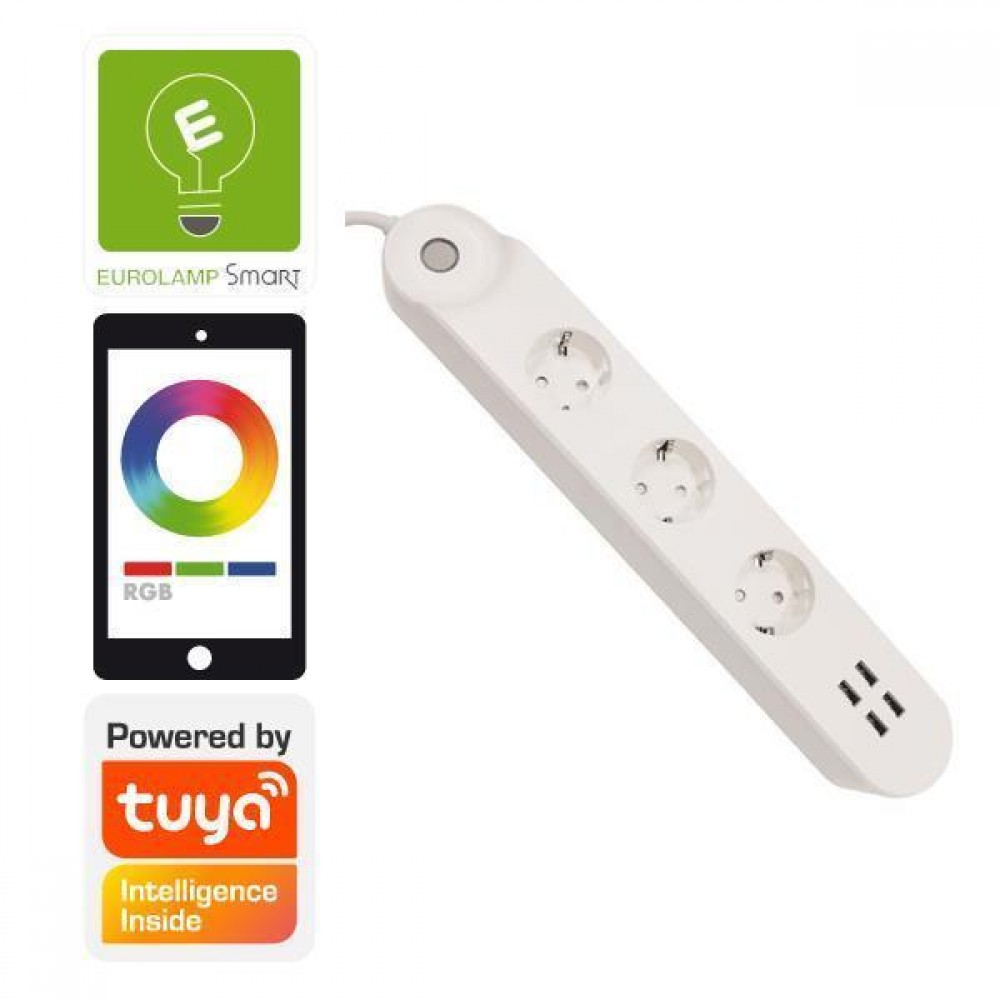 ΕΞΥΠΝΟ ΠΟΛΥΠΡΙΖΟ ΤΡΙΩΝ ΣΟΥΚΟ ΚΑΙ 4 ΘΥΡΕΣ USB ΜΕ WIFI ΚΑΙ ΜΕΤΡΗΤΗ 110-240V 16A