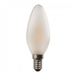 ΛΑΜΠΑ LED ΜΙΝΙΟΝ CROSSED FILAMENT 6.5W E14 220-240V FROST Ψυχρό Λευκό 6500K EUROLAMP