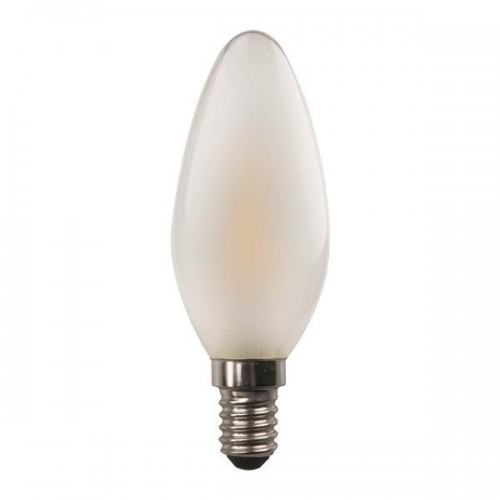 ΛΑΜΠΑ LED ΜΙΝΙΟΝ CROSSED FILAMENT 6.5W E14 220-240V FROST Ψυχρό Λευκό 6500K EUROLAMP