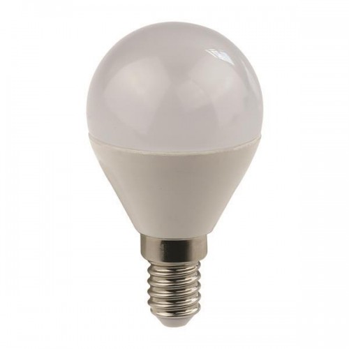 ΛΑΜΠΑ LED ΣΦΑΙΡΙΚΗ 5W Ε14 220-240V ΘΕΡΜΟ ΛΕΥΚΟ 2700K EUROLAMP