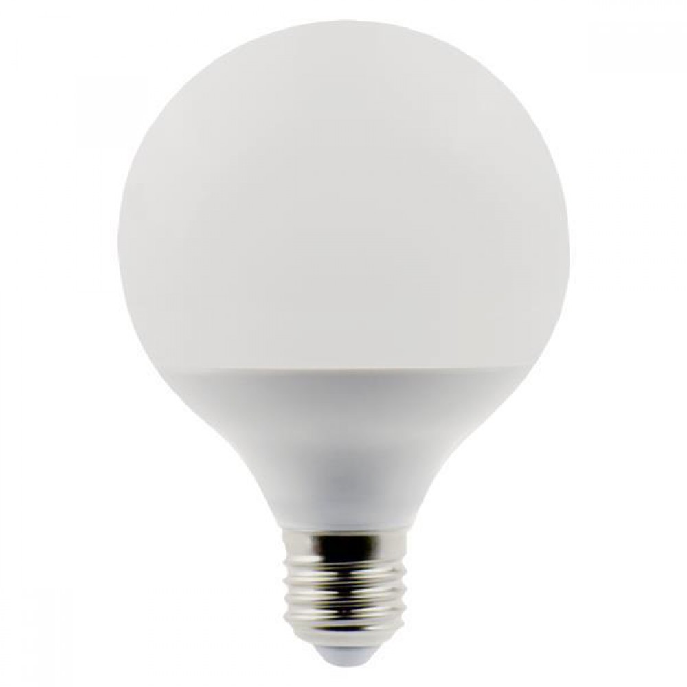 ΛΑΜΠΑ LED SMD ΓΛΟΜΠΟΣ Φ95 12W E27 220-240V ΘΕΡΜΟ ΛΕΥΚΟ 2700K EUROLAMP