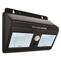 ΦΩΤΙΣΤΙΚΟ ΤΟΙΧΟΥ ΦΩΤΟΒΟΛΤΑΪΚΟ ΜΕ ΑΝΙΧΝΕΥΤΗ ΚΙΝΗΣΗΣ & ΦΩΤΟΚΥΤΤΑΡΟ ΗΜΕΡΑΣ-ΝΥΧΤΑΣ 1,20W 6500Κ