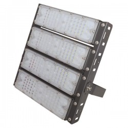 ΠΡΟΒΟΛΕΑΣ LED SMD 4Χ50/200W AC100-240V ΜΑΥΡΟΣ IP65 PLUS Ουδέτερο 5000K EUROLAMP