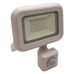 ΠΡΟΒΟΛΕΑΣ LED 10W SMD ΜΕ ΠΕΡΙΣΤΡΕΦΟΜΕΝΟ ΑΝΙΧΝΕΥΤΗ ΚΙΝΗΣΗΣ ΛΕΥΚΟΣ IP44 PLUS
