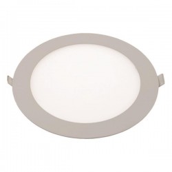 ΦΩΤΙΣΤΙΚΟ ΧΩΝΕΥΤΟ LED SLIM Φ225 18W ΣΑΤΙΝΕ 3 ΧΡΟΝΙΑ ΕΓΓΥΗΣΗ PLUS Ουδέτερο Λευκό 4000K