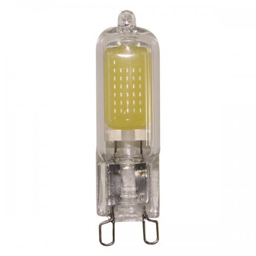 ΛΑΜΠΑ LED COG 2W G9 220-240V ΓΥΑΛΙΝΗ Θερμό Λευκό 3000K EUROLAMP