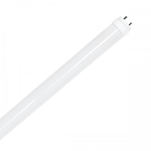 ΛΑΜΠΑ LED T8 10W 60cm 300° "2 άκρων" 175-265V AC Ψυχρό 6500K - EUROLAMP
