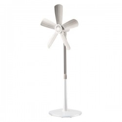 ΑΝΕΜΙΣΤΗΡΑΣ ΟΡΘΟΣΤΑΤΗΣ ΜΕ ΜΑΛΑΚΕΣ ΦΤΕΡΩΤΕΣ ΛΕΥΚΟΣ Φ50 12W EUROLAMP