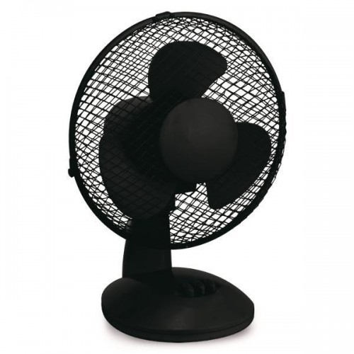 ΑΝΕΜΙΣΤΗΡΑΣ ΕΠΙΤΡΑΠΕΖΙΟΣ ΜΑΥΡΟΣ Φ27 25W - EUROLAMP