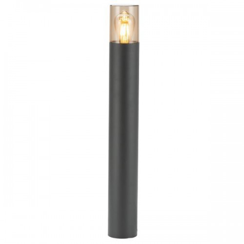 ΚΟΛΩΝΑΚΙ ΔΑΠΕΔΟΥ ΑΛΟΥΜΙΝΙΟΥ E27 Φ90x800 IP54 ΓΡΑΦΙΤΗ EUROLAMP