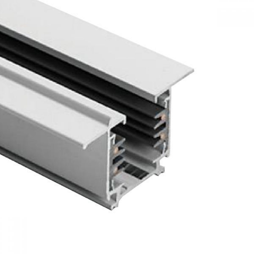 ΡΑΓΑ ΧΩΝΕΥΤΗ 4 ΓΡΑΜΜΩΝ 1m ΛΕΥΚΗ EUROLAMP