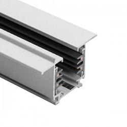 ΡΑΓΑ ΧΩΝΕΥΤΗ 4 ΓΡΑΜΜΩΝ 1m ΛΕΥΚΗ EUROLAMP