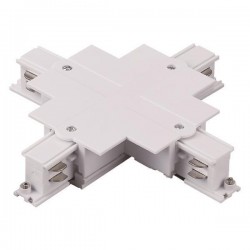 ΣΥΝΔΕΣΜΟΣ ΡΑΓΑΣ ΧΩΝΕΥΤΗ 4 ΓΡΑΜΜΩΝ ΣΤΑΥΡΟΣ ΛΕΥΚΟΣ EUROLAMP