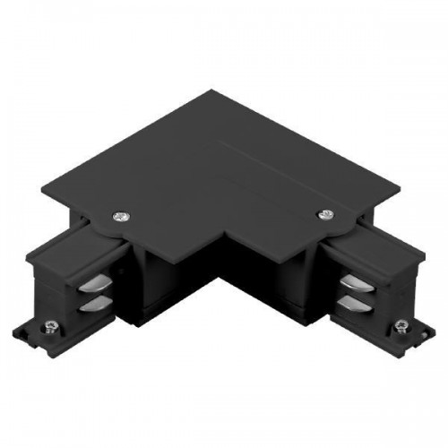 ΣΥΝΔΕΣΜΟΣ ΡΑΓΑΣ ΧΩΝΕΥΤΗ 4 ΓΡΑΜΜΩΝ ΓΩΝΙΑΣ 90⁰ ΜΑΥΡΟΣ EUROLAMP