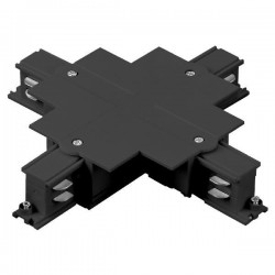 ΣΥΝΔΕΣΜΟΣ ΡΑΓΑΣ ΧΩΝΕΥΤΗ 4 ΓΡΑΜΜΩΝ ΣΤΑΥΡΟΣ ΜΑΥΡΟΣ EUROLAMP