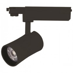 ΣΠΟΤ ΡΑΓΑΣ LED 20W 3000K 4 ΓΡΑΜΜΩΝ ΜΑΥΡΟ PLUS EUROLAMP