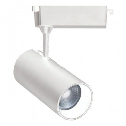 ΣΠΟΤ ΡΑΓΑΣ LED 2 ΓΡΑΜΜΩΝ 30W 3000K Φ80Χ160 ΛΕΥΚΟ PLUS EUROLAMP