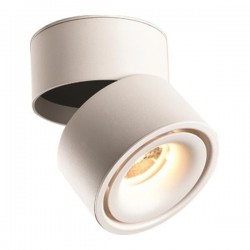 ΣΠΟΤ ΡΑΓΑΣ LED 12W 4000K Φ100Χ100 MY-D007 ΛΕΥΚΟ PLUS EUROLAMP