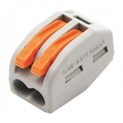 ΚΛΕΜΜΑ PCT-212 2 ΘΕΣΕΩΝ ΜΕ ΥΠΟΔΟΧΗ 0,80-2,5mm 32Α 400V EUROLAMP