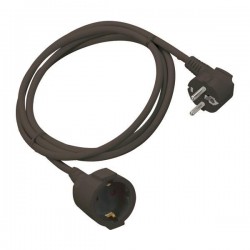 ΠΡΟΕΚΤΑΣΗ ΓΕΡΜΑΝΙΚΩΝ ΠΡΟΔΙΑΓΡΑΦΩΝ 3m 3X1.5mm ΜΕ ΠΡΟΣΤΑΣΙΑ ΕΠΑΦΩΝ ΜΑΥΡΗ Eurolamp