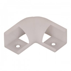 ΓΩΝΙΑ 20*20mm ΓΙΑ ΠΡΟΦΙΛ ΑΛΟΥΜΙΝΙΟΥ 147-70764 EUROLAMP