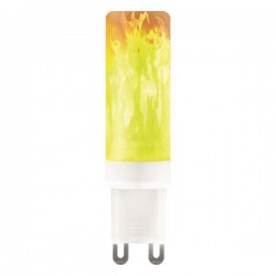 ΛΑΜΠΑ LED G9 SMD ΦΛΟΓΑ 0.8W 1500K 220-240V EUROLAMP