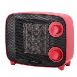 ΑΕΡΟΘΕΡΜΟ ΚΕΡΑΜΙΚΟ VINTAGE 1500W ΚΟΚΚΙΝΟ EUROLAMP