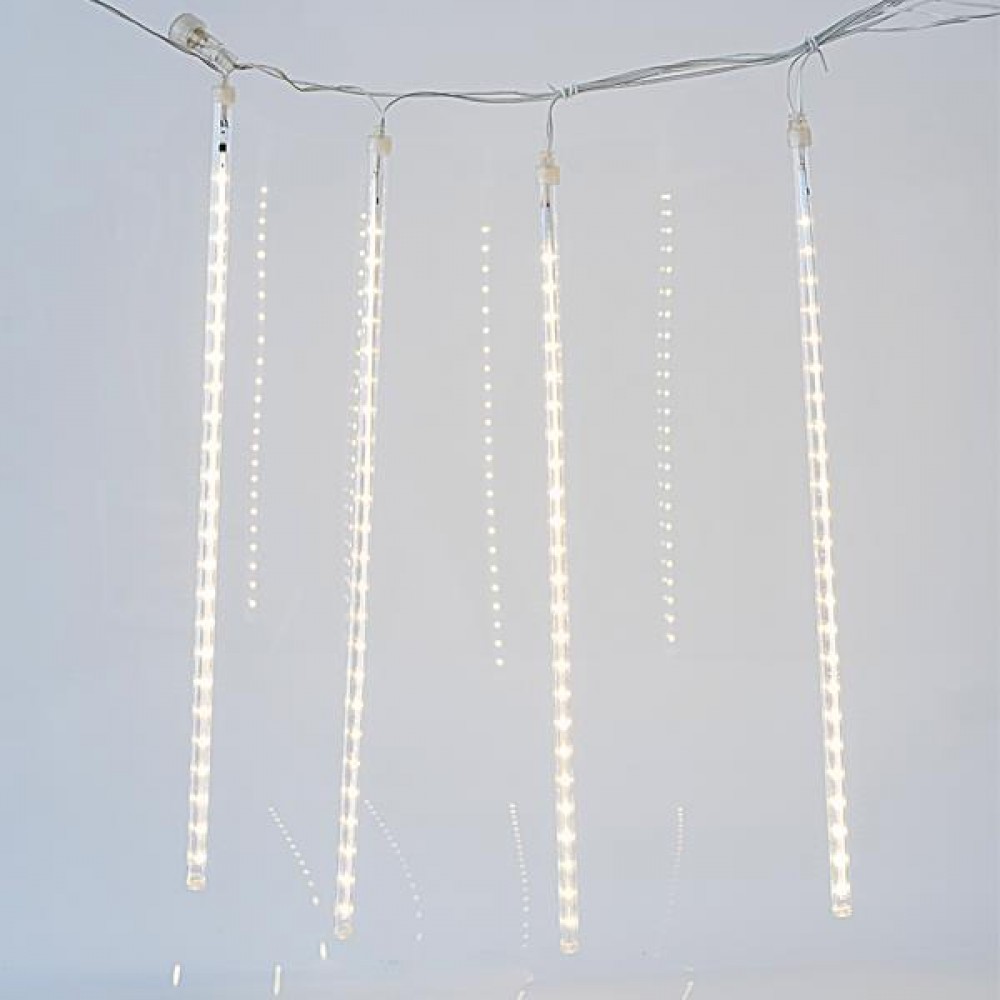 ΣΕΙΡΑ, 240 LED, 7V, ΜΕ 5 SNOWDROP 50cm, ΕΠΕΚΤΑΣΗ ΕΩΣ 3, ΜΕ ΜΕΤΑΣΧΗΜΑΤΙΣΤΗ, ΘΕΡΜΟ ΛΕΥΚΟ LED, ΠΡΟΕΚΤΑΣΗ ΠΑΡΟΧΗΣ 5m, IP44 Magic Christmas