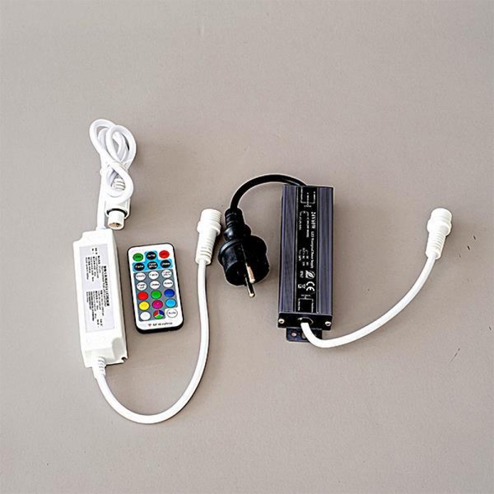 ΜΕΤΑΣΧΗΜΑΤΙΣΤΗΣ, 24V, ME SYNCHRONOUS RGBW LED CONTROLLER ΚΑΙ ΤΗΛΕΧΕΙΡΙΣΤΗΡΙΟ, ΠΡΟΕΚΤΑΣΗ ΠΑΡΟΧΗΣ 3m, IP65 Magic Christmas