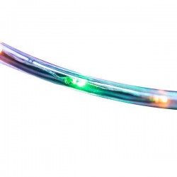 ΦΩΤΟΣΩΛΗΝΑΣ LED, ΜΟΝΟΚΑΝΑΛΟΣ, ΜΕ ΠΡΟΓΡΑΜΜΑ, ΧΡΩΜΑΤΙΣΤΟ, 6m, 24 LED ANA ΜΕΤΡΟ, IP44 Magic Christmas